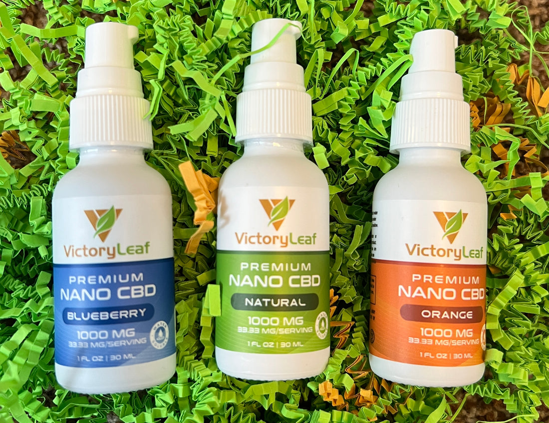 New Water Soluble, NANO-CBD 1,000mg Tinctures